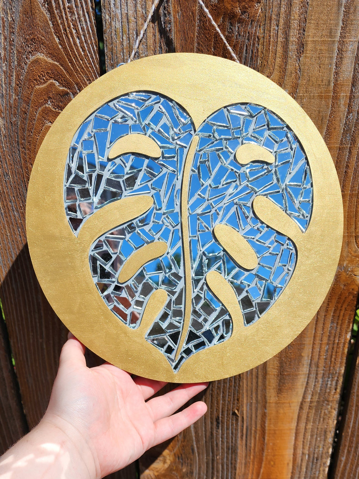 Mosaic Monstera Panels