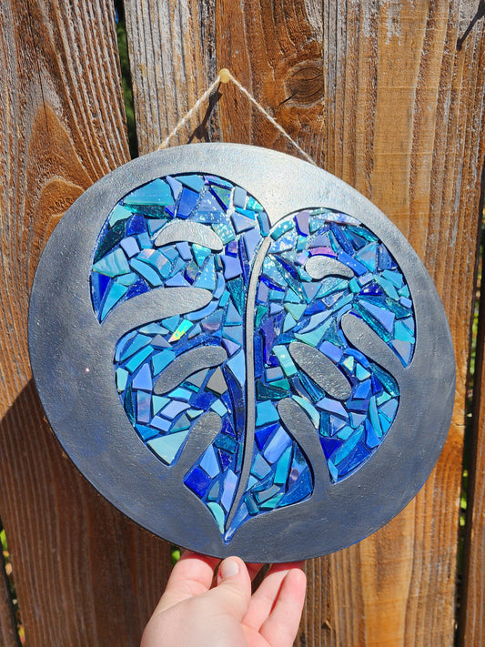Mosaic Monstera Panels