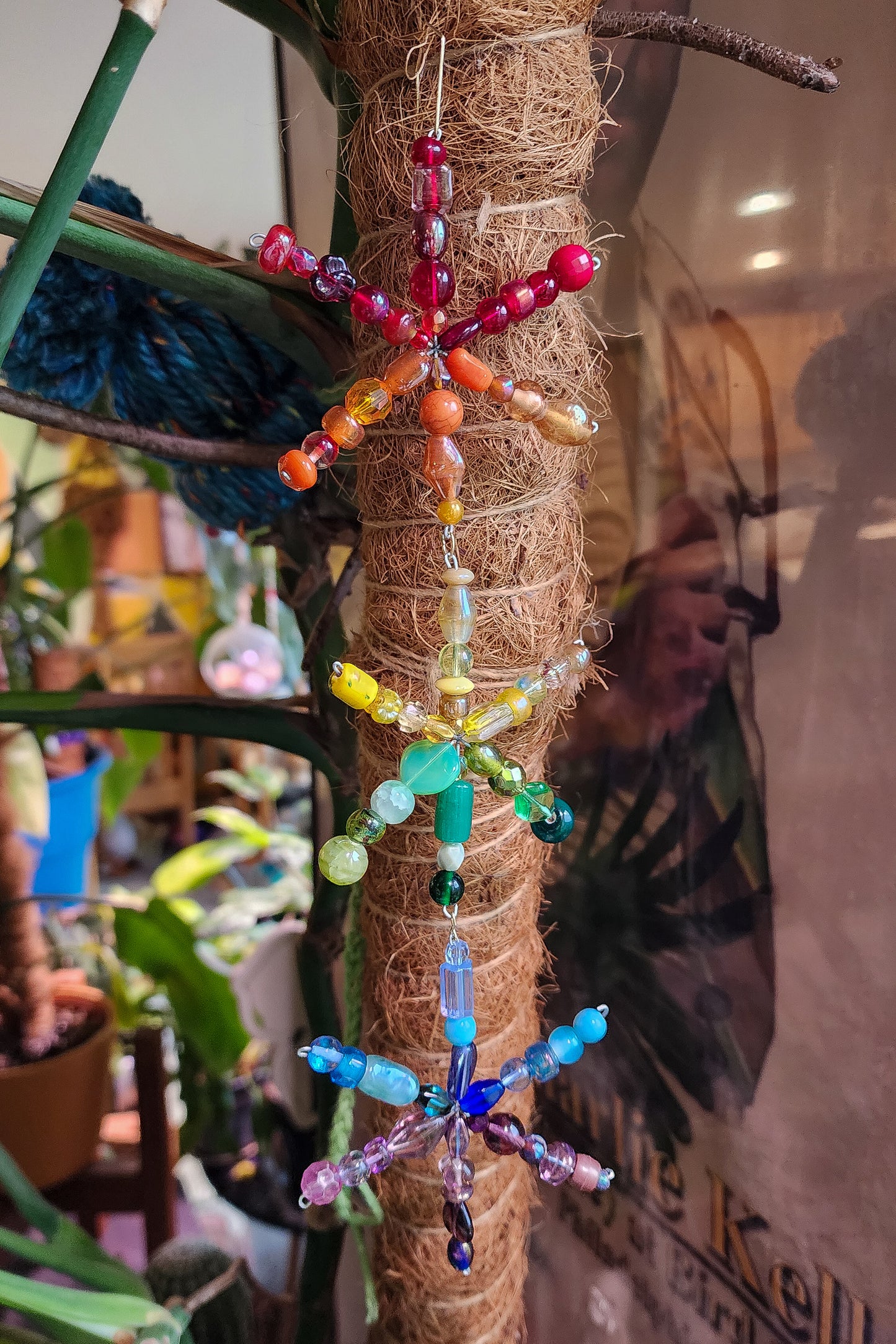 Triple Rainbow Snowflake.