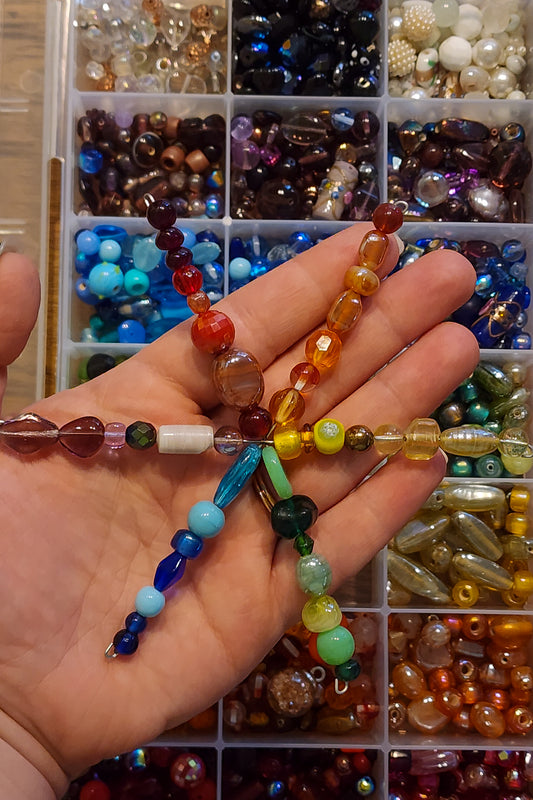 Mystery Beaded Snowflakes