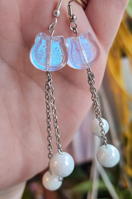 Cat earrings (4 designs)