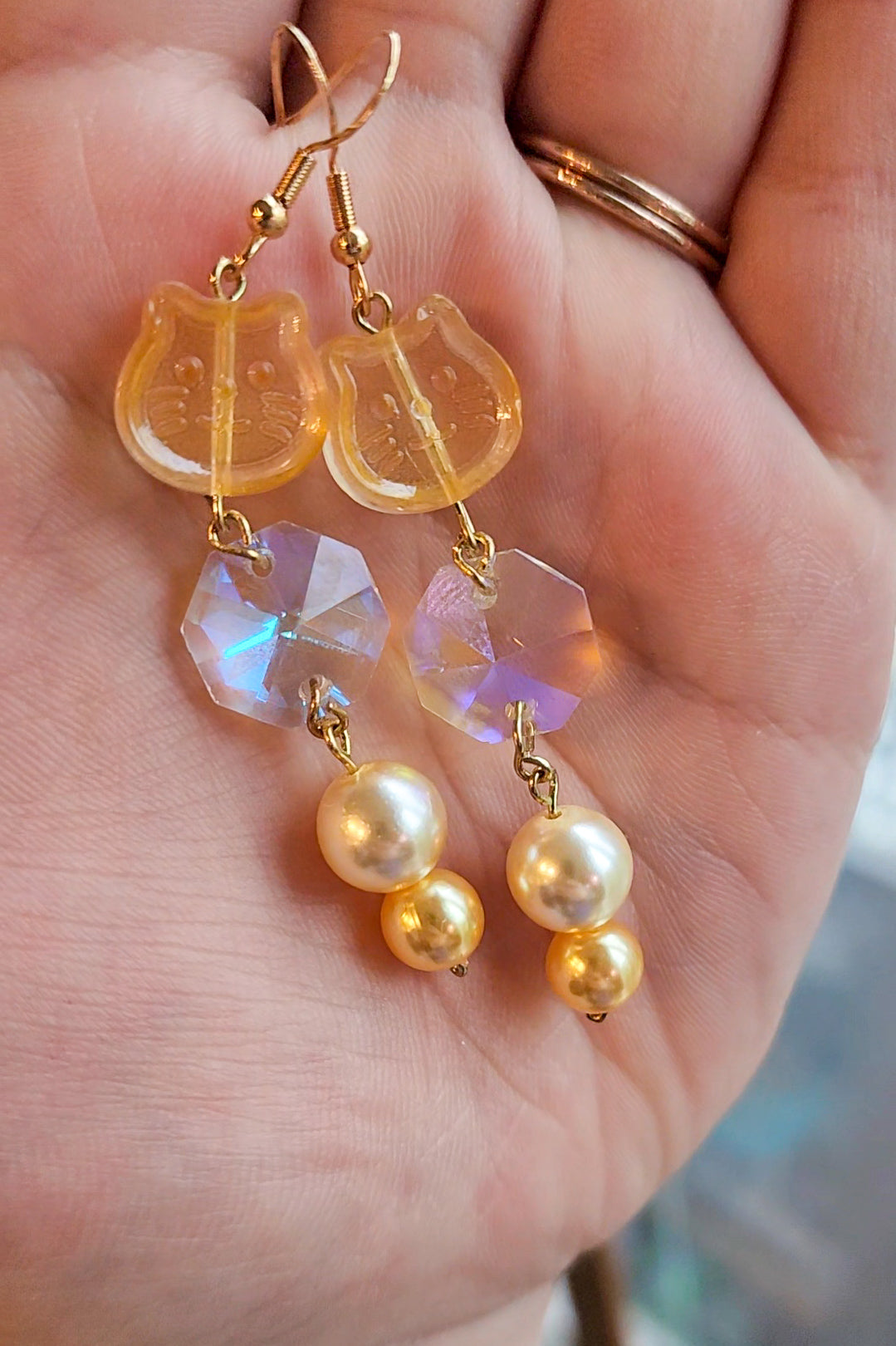 Cat earrings (4 designs)