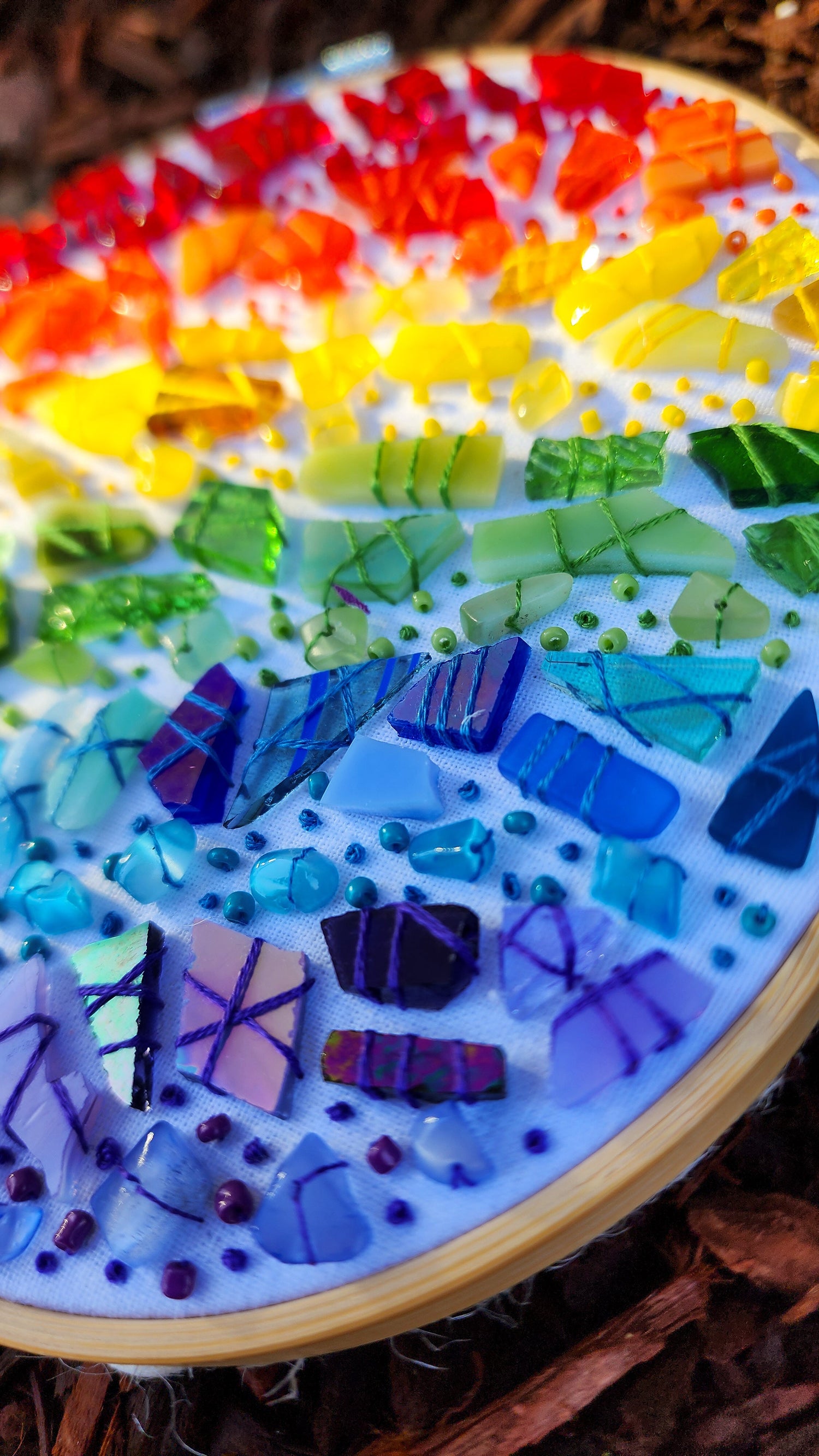 Glass Embroidery