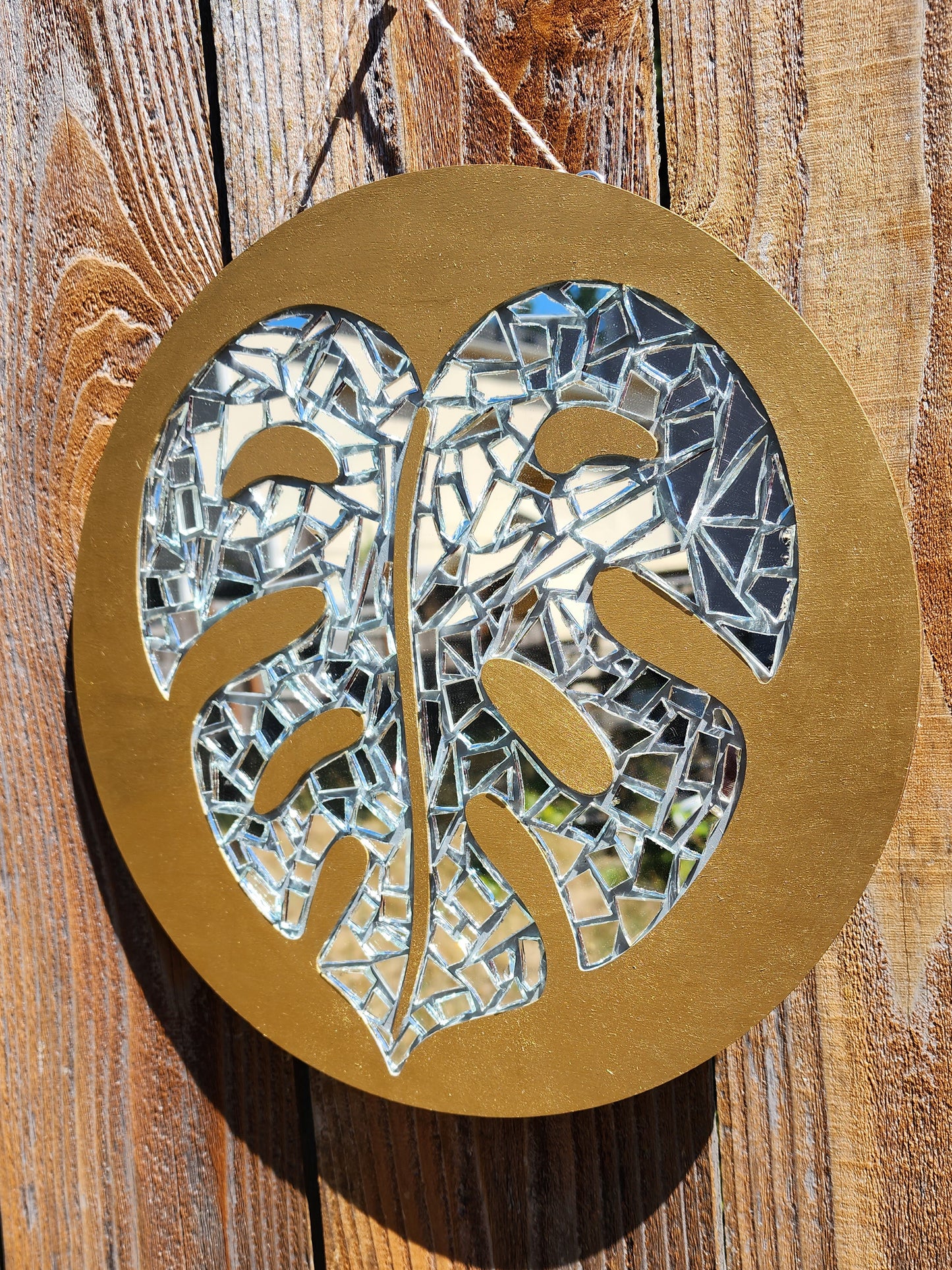 Mosaic Monstera Panels