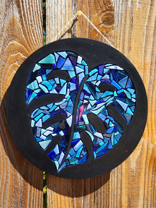Mosaic Monstera Panels
