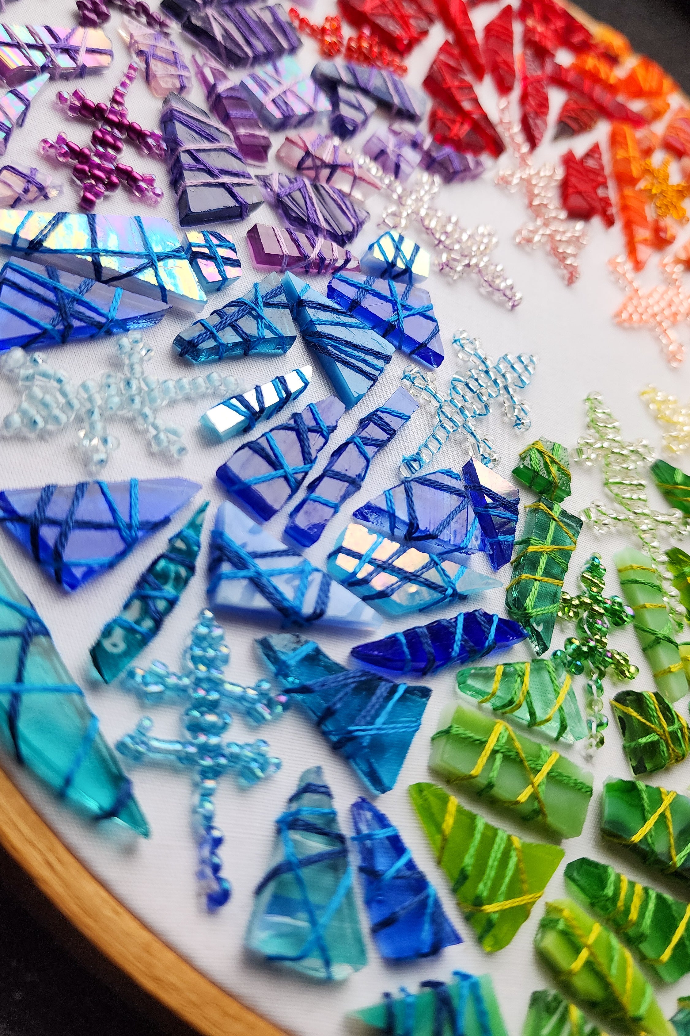 Meeting of the  Rainbow Lizards