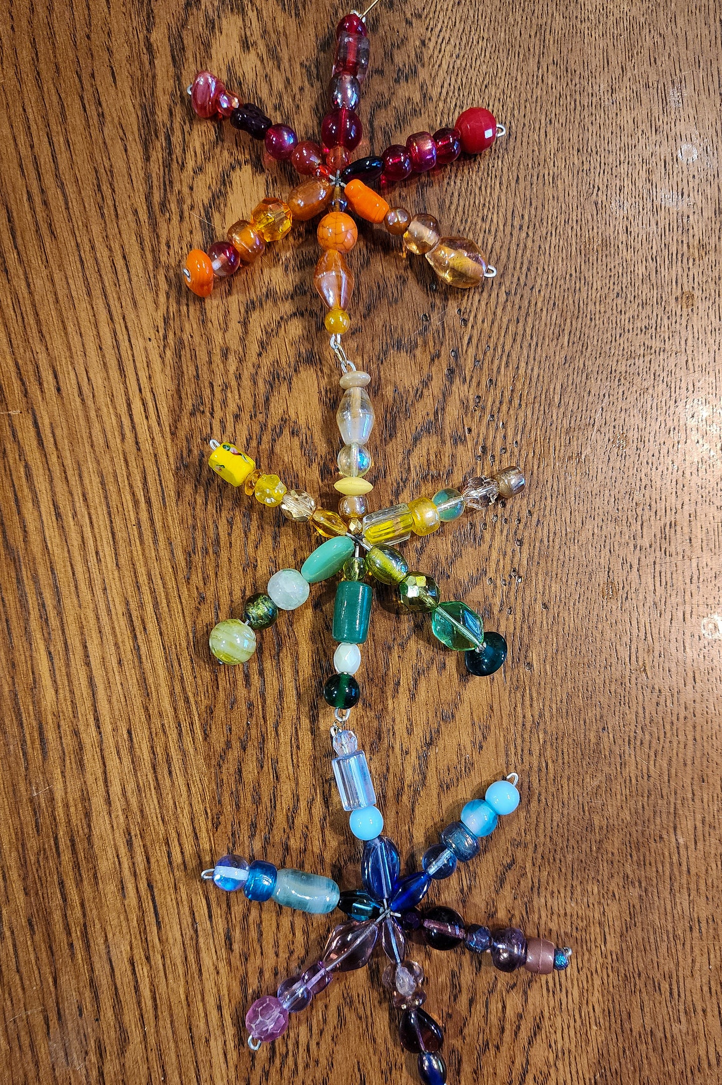 Triple Rainbow Snowflake.