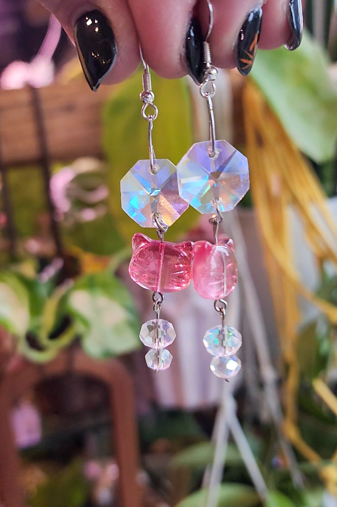 Cat earrings (4 designs)
